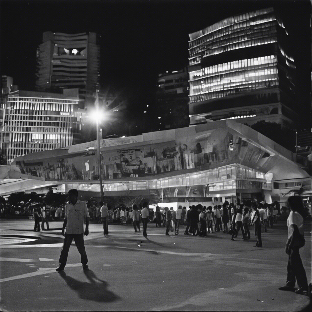 "Contraste Temporal en la Plaza Bolívar"