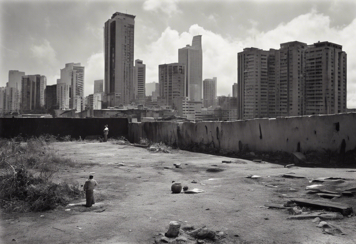 Reflejos del Siglo XIX: Caracas en Blanco y Negro