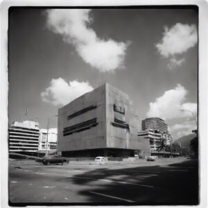 "Luz de Pasado Futuro: Un Estudio Fotográfico en Caracas de 2140"