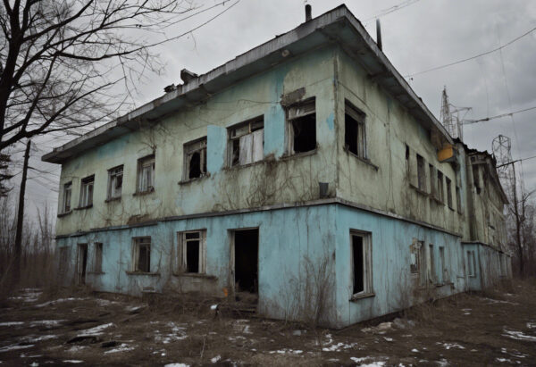 "Reflejo Gélido: Chernobyl Presente".