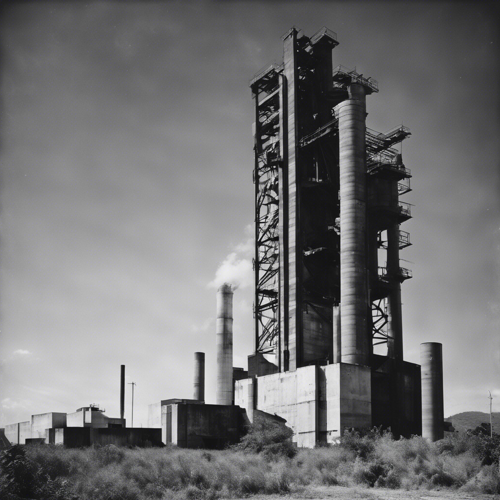 Concreto Estelar: Un Viaje Fotográfico a través del Lapso del Tiempo Industrial.