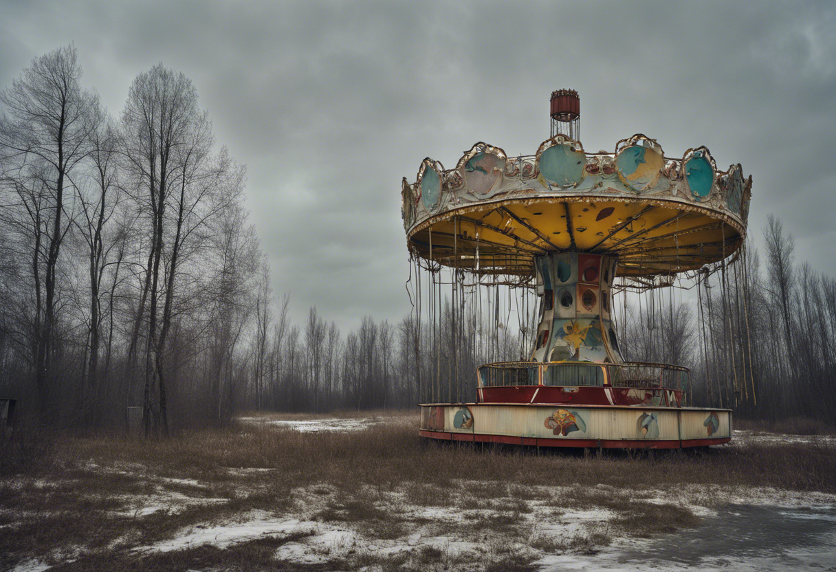 "Carrusel en el Tiempo: La Huella de Chernobyl"