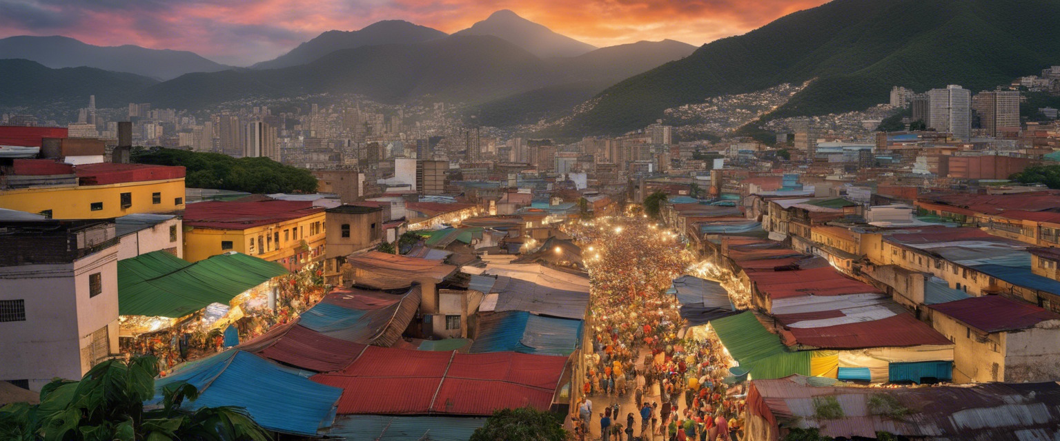 Amanecer de Resiliencia: Caracas en Colores