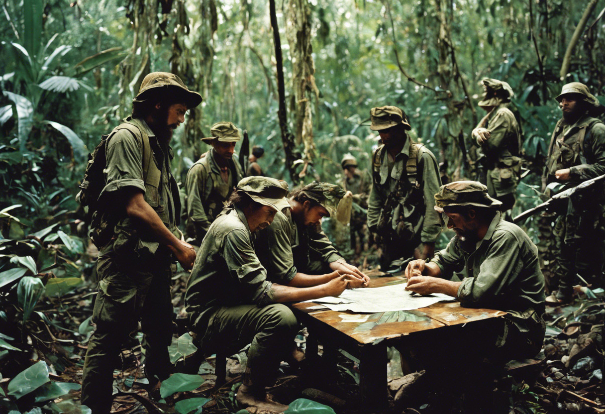 "Luchadores de la Selva: La Resistencia Guerrillera en América Latina"