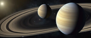 "Magnificencia de Saturno: Un Gigante entre las Estrellas"