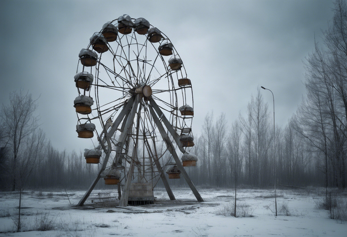 Eco Silencioso: Chernobyl en Invierno