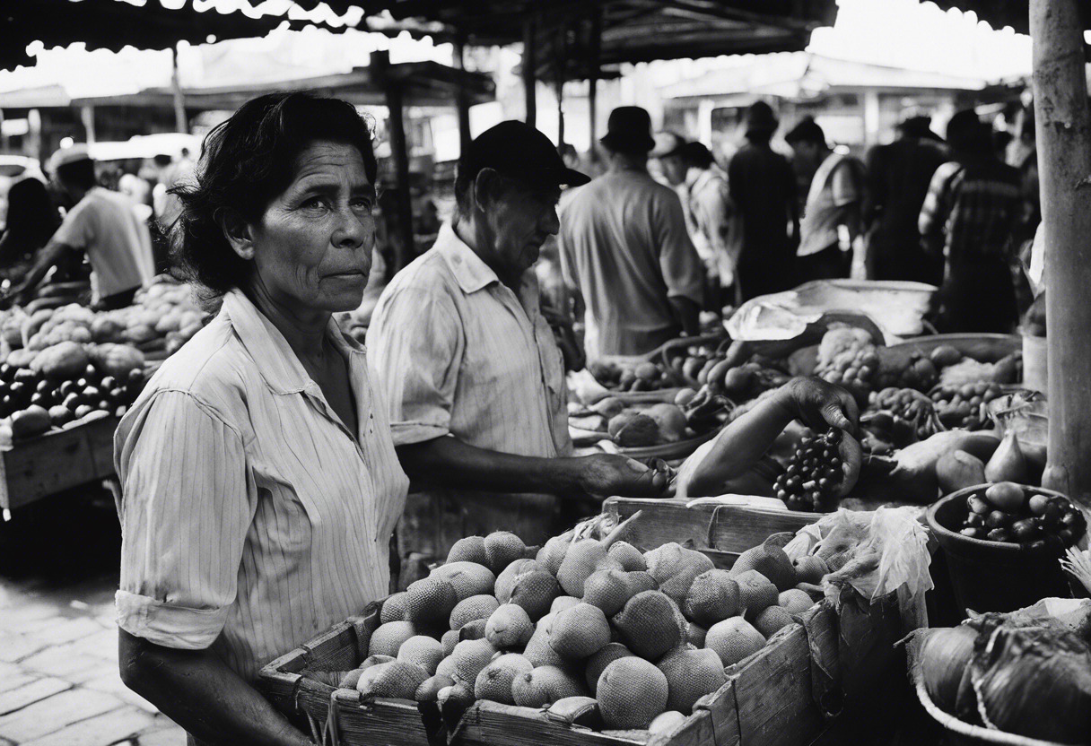 Mercado de la Vida en el Siglo XIX en Venezuela