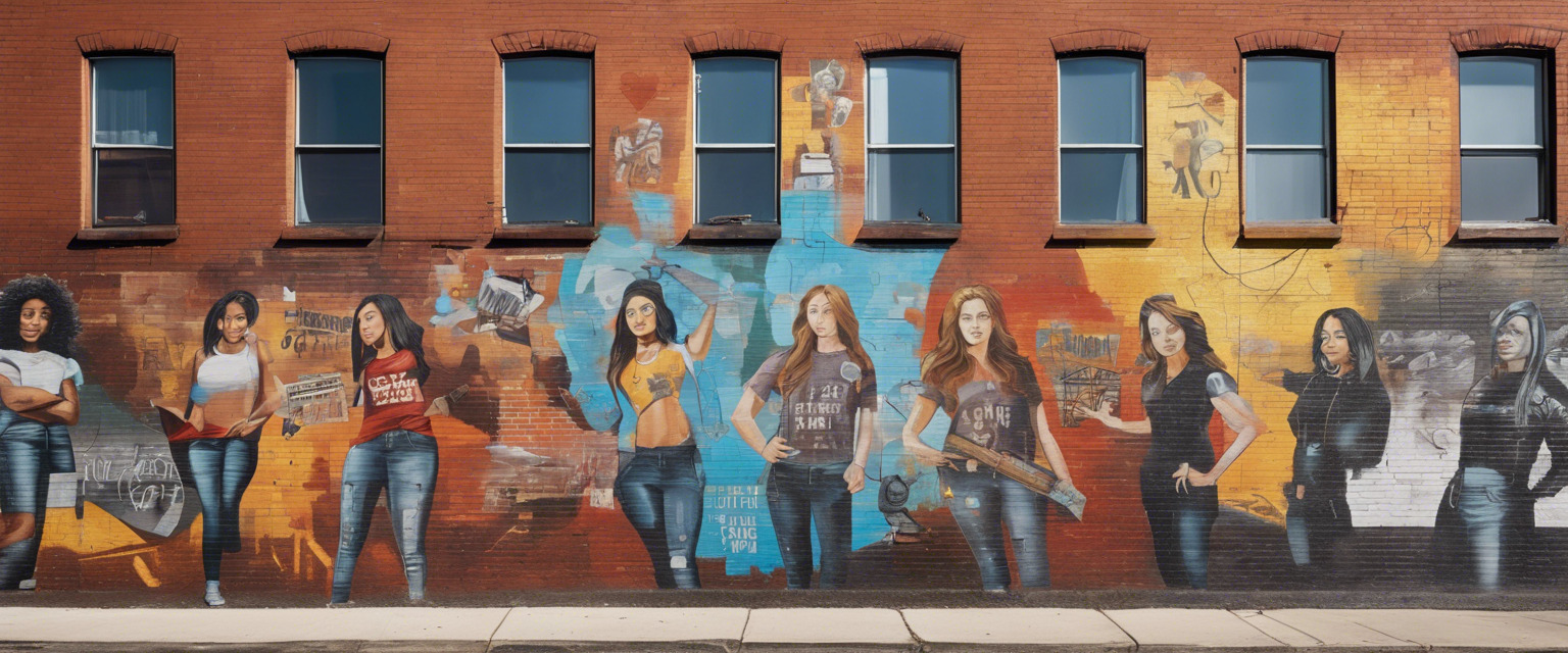 Mural "Somos Mujeres": El Poder y la Diversidad de las Mujeres plasmados en el Arte Urbano