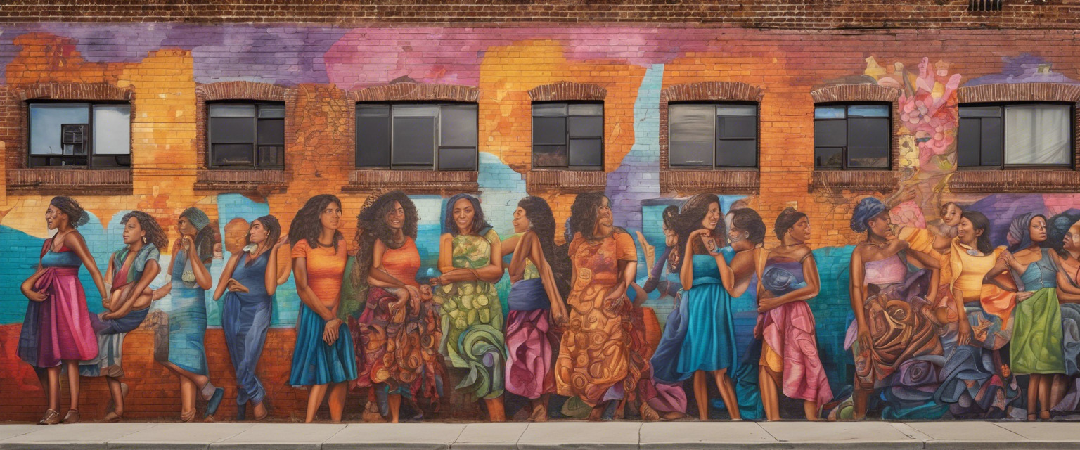 "Somos Mujeres: Un Mural de Fuerza y Unidad"