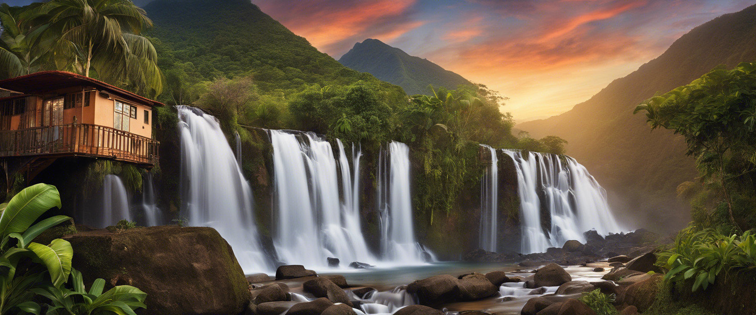 "Atardecer Venezolano: Un Retrato de Resiliencia"