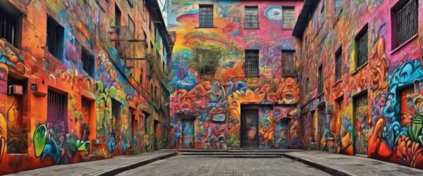 "El Mural del Amor Universa,l por la Artista Van"