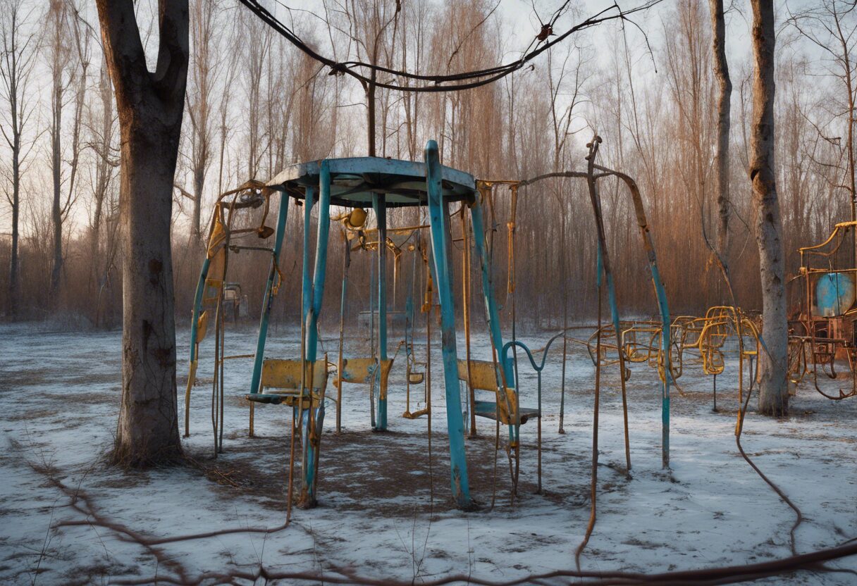 "Amanecer Gélido en Chernobyl"