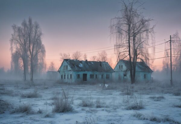 "Amanecer Helado en Chernobyl"