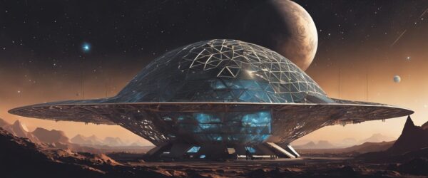 Majestuosidad Cósmica: La Estación Espacial del Futuro