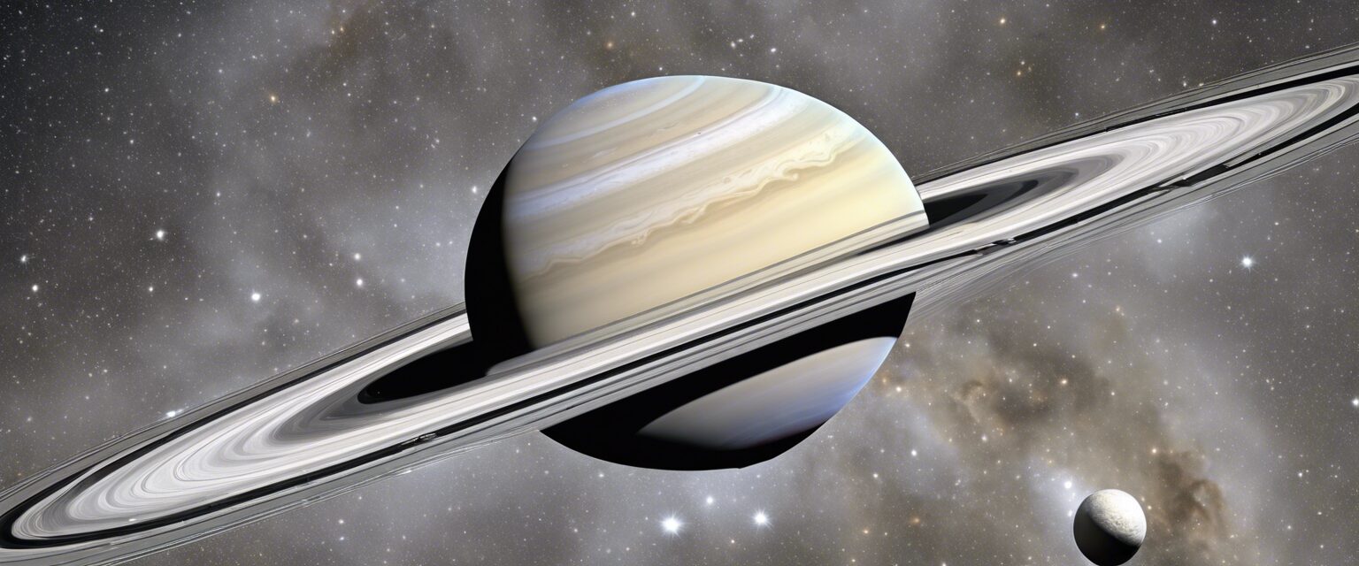 Majestuosidad Cósmica: Saturno desde el Espacio