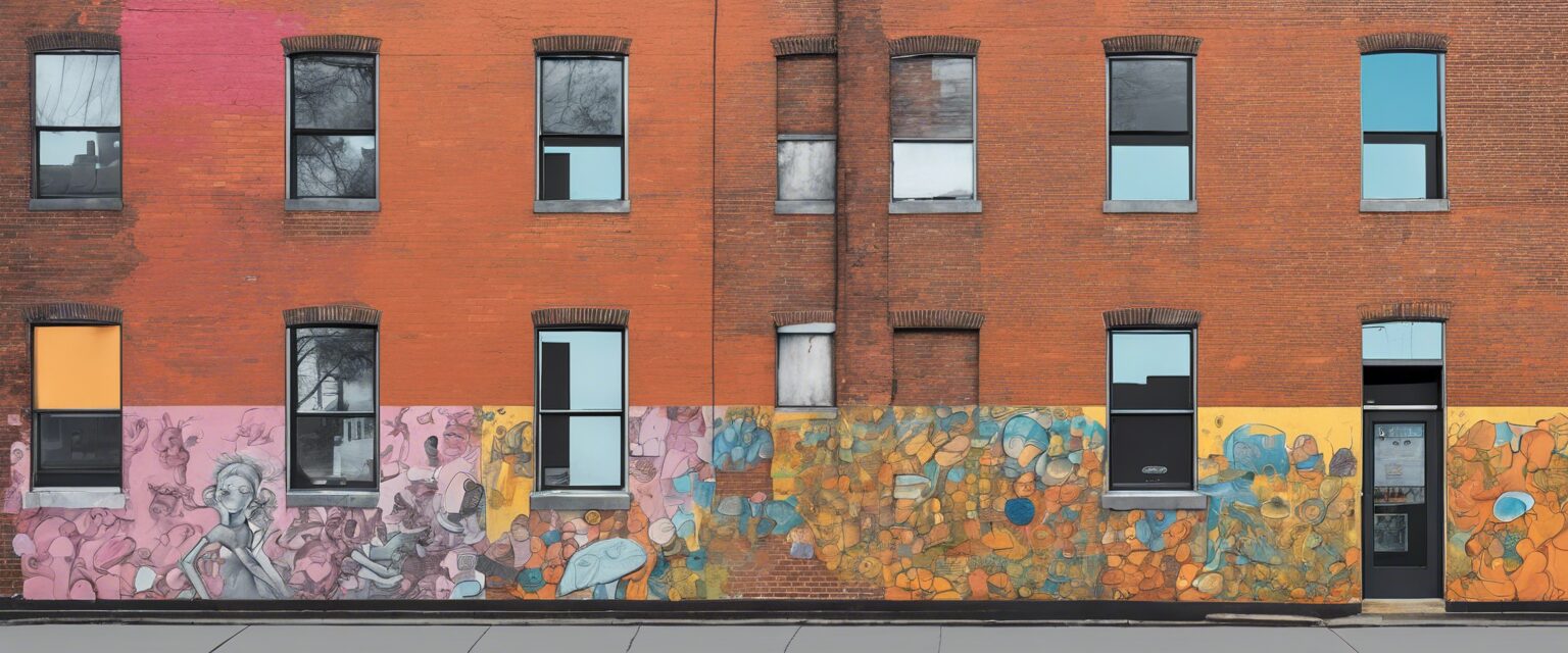 "Ciclo de Vida: Un Mural de Color y Pasión"