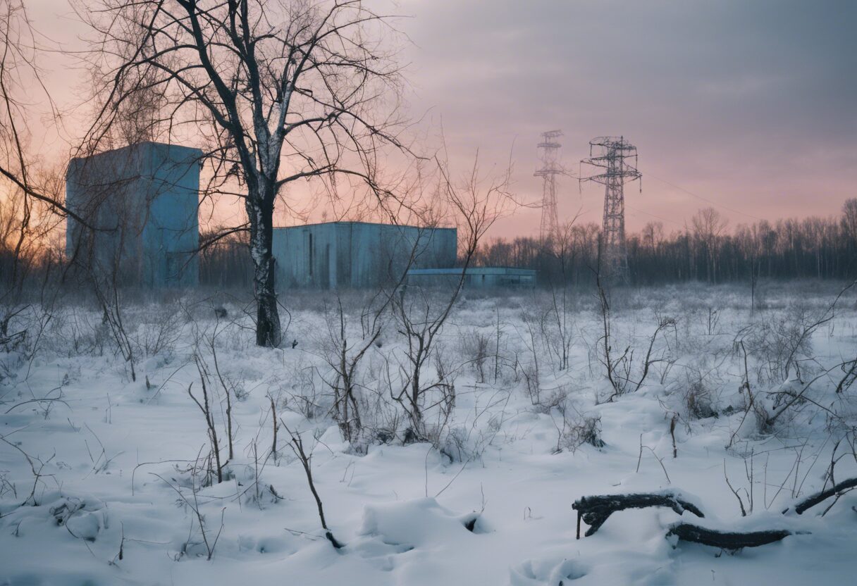 Crepúsculo en la Zona de Exclusión: Una Visión de Chernobyl.