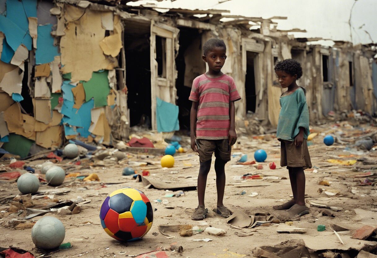 Infancia Interrumpida: Los Colores de la Resiliencia