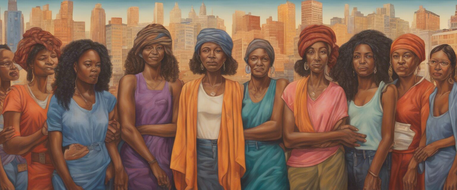 "Somos Mujeres: Un Mural de Empoderamiento y Unidad"