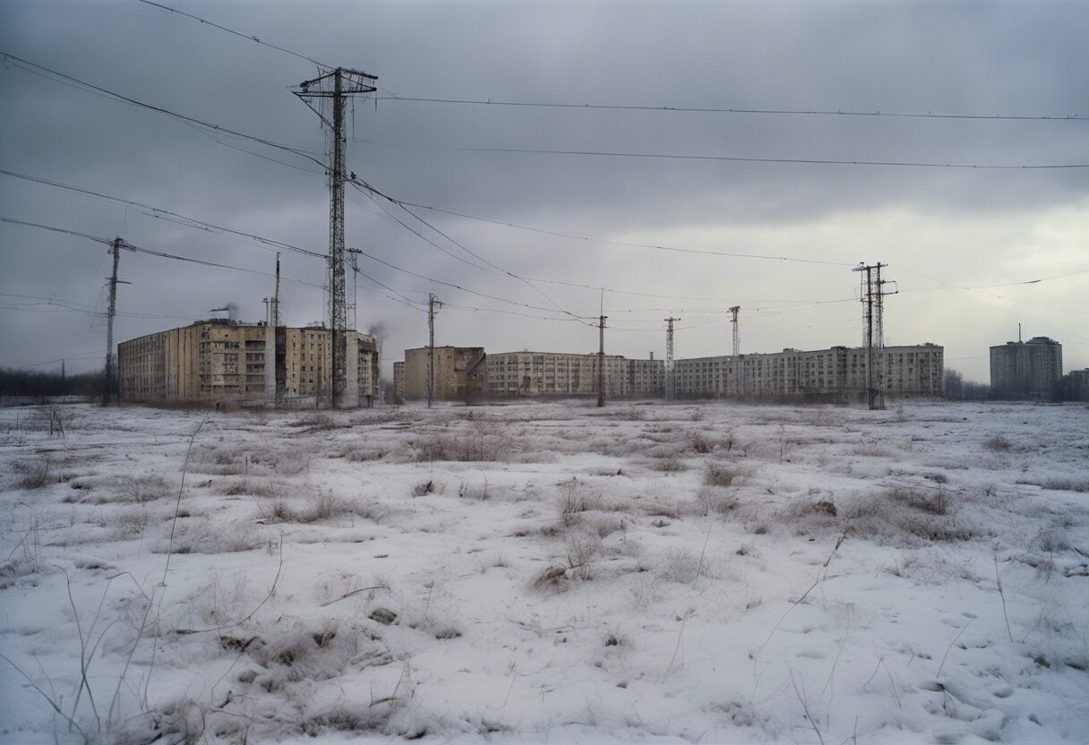 "Cementerio de Invierno: La Noria Silenciosa de Prypiat"