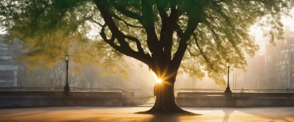 Amanecer en el Parque Solitario