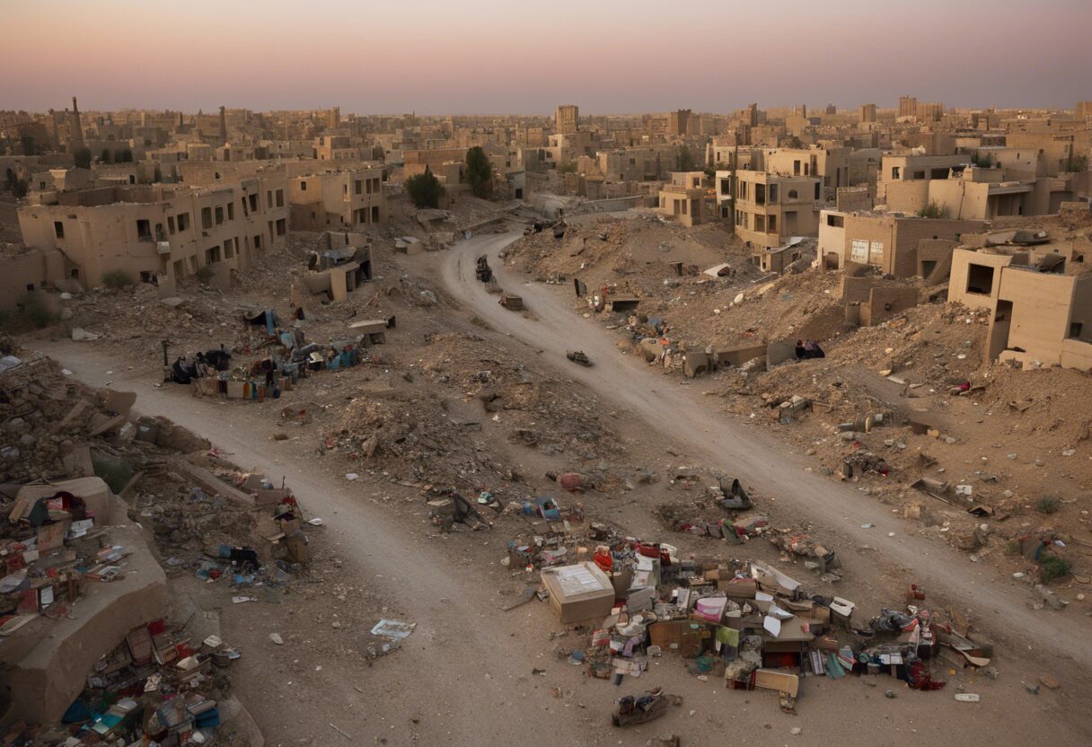 Atardecer en Tiempo de Guerra