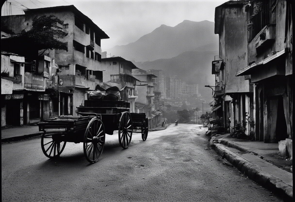 "Amanecer sobre Caracas: Un Viaje en el Tiempo"