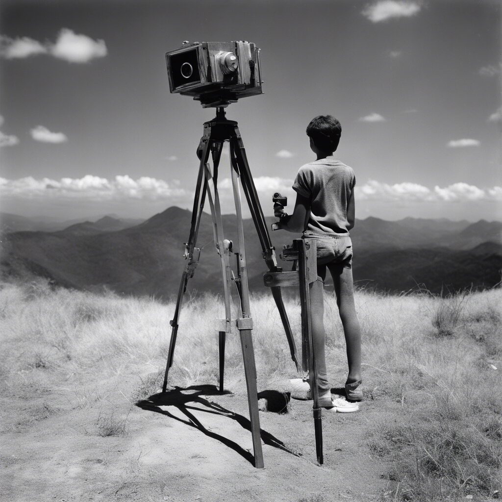 "Futuro en Vidrio: Un Viaje Fotográfico a Blanco y Negro a través de Venezuela"