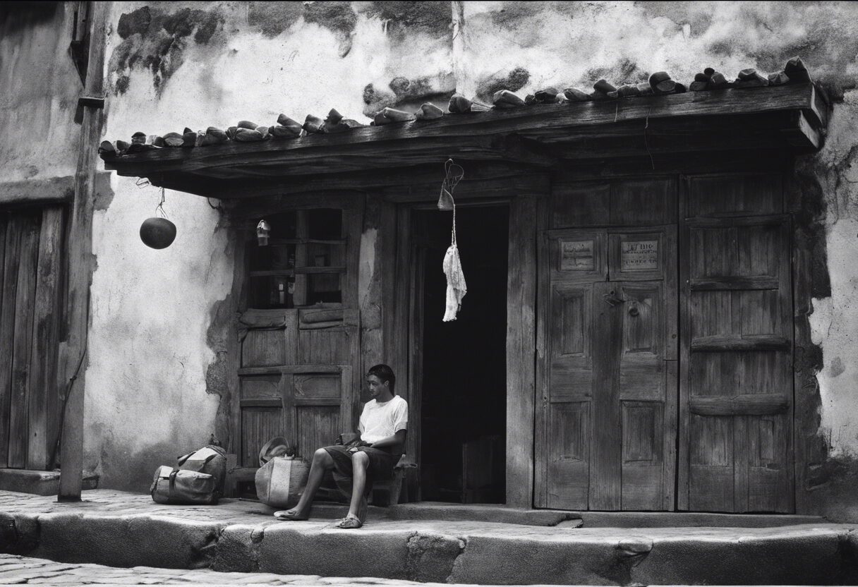 "Retrato del siglo XIX: Hombre de 'El Llano' bajo la mirada analógica"