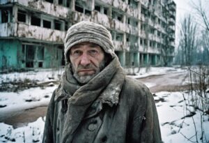 Ecos de Chernobyl: Un Retrato Invernal de la Devastación