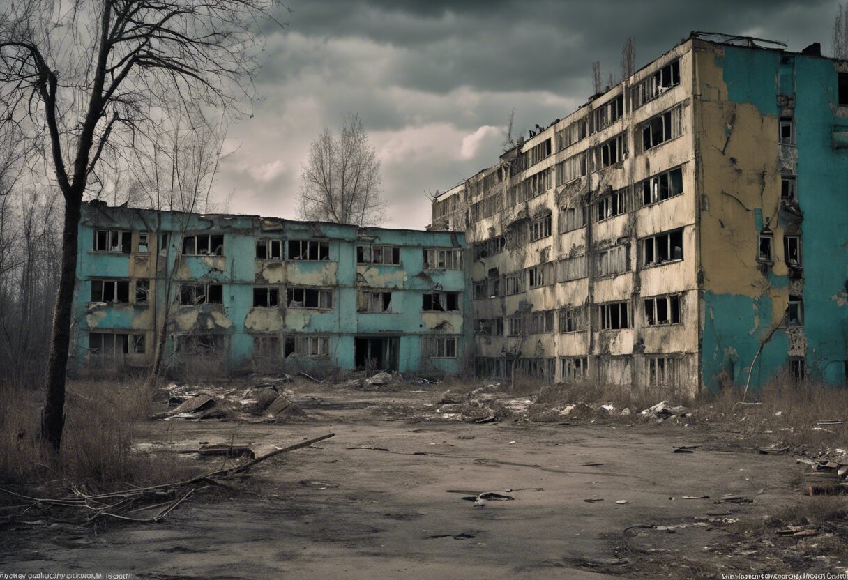 "Vestigios de un pasado congelado: La cara residencial de Chernobyl"