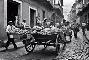 La Esencia del Siglo XIX Venezolano: Una Visión en Blanco y Negro