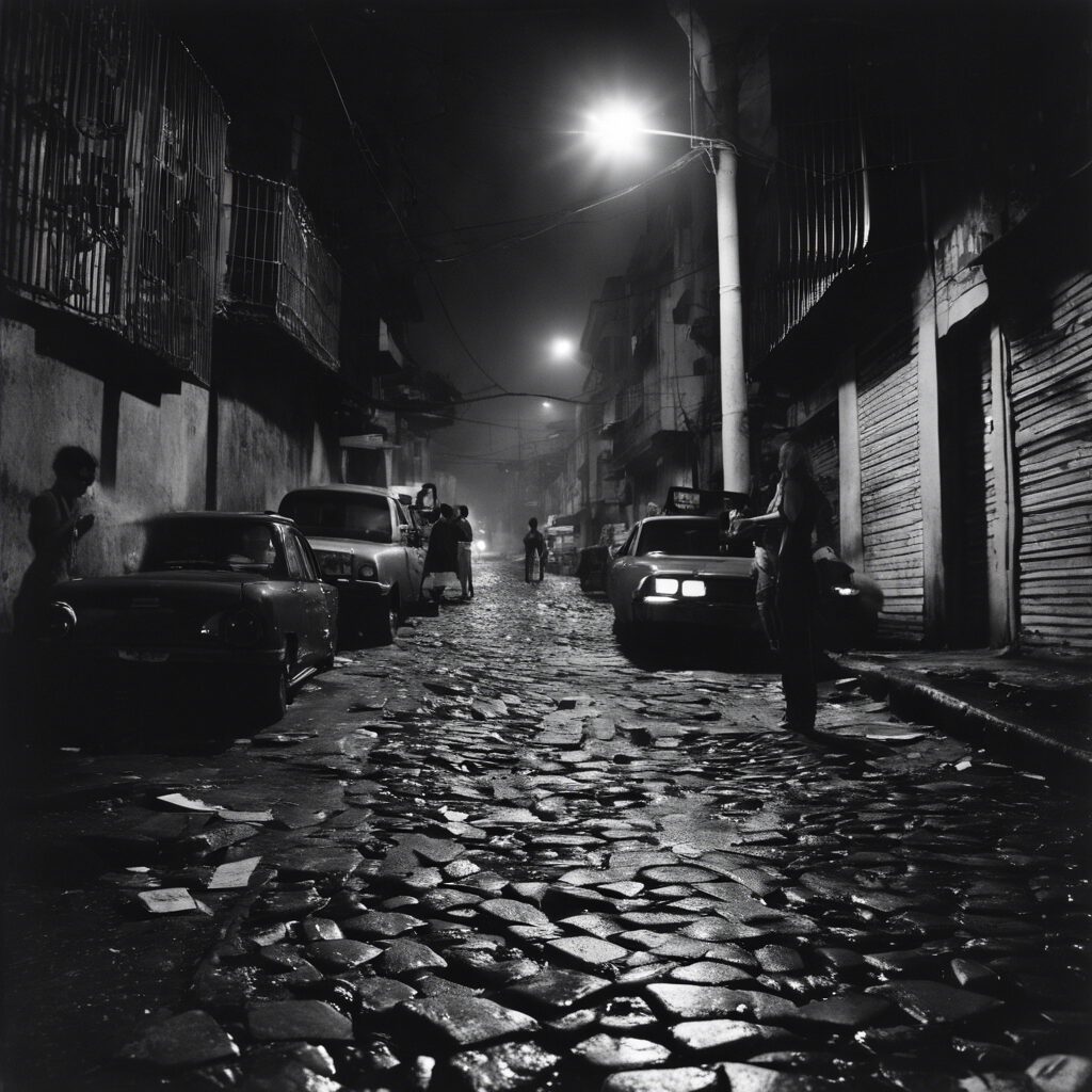 Fusión Temporal: Caracas a la Luz de la Luna