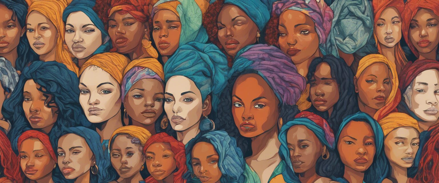 Mural: "Somos Mujeres - Un Mosaico de Diversidad y Fuerza"