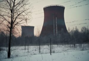 "Amanecer Frío en Chernobyl: Un Recuerdo del Pasado"