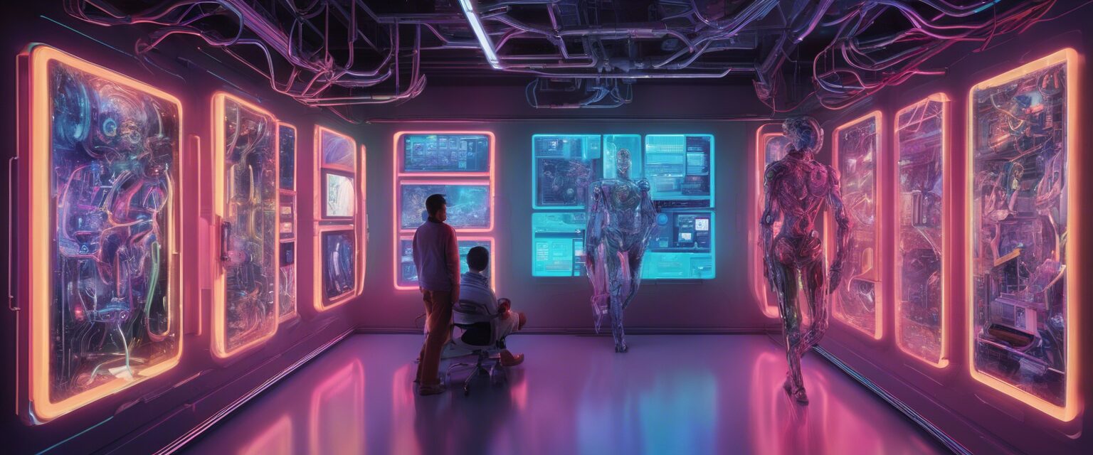 "Híbridos Digitales: Cultura e Identidad en Entornos Futuristas"