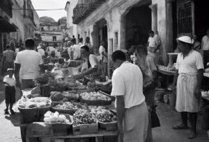 "Contrastes y Resistencia: Un Mercado Venezolano del Siglo XIX"