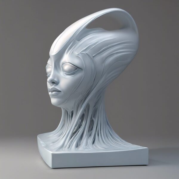 Postextraterrestre: Belleza Orgánica en Formas Frías y Claras

Descripción del pie de foto: "Postextraterrestre", una escultura digital en 3D que combina elegancia, sobriedad y formas orgánicas capturadas en tonos claros y fríos, evocando misterios del universo más allá de nuestro planeta.