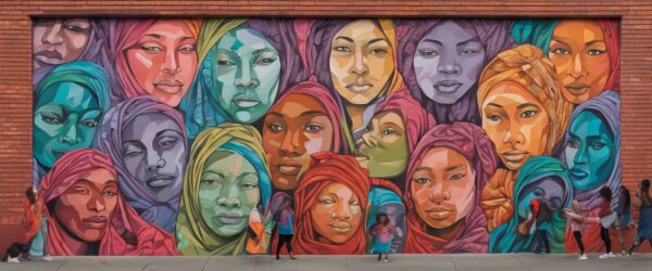 "Somos Mujeres": Un Mural de Empoderamiento y Unión