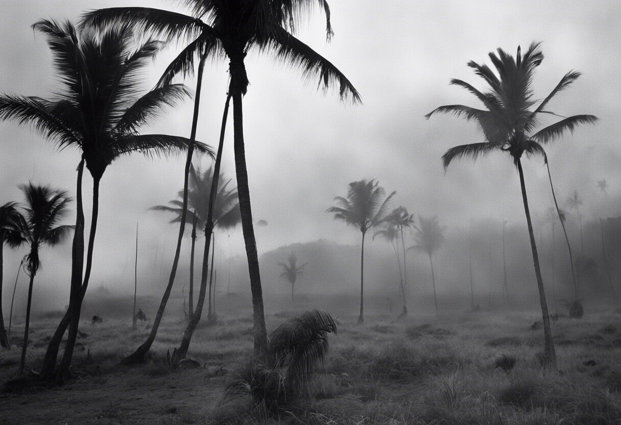 "Dawn over the 19th Century Venezuelan Wilderness"