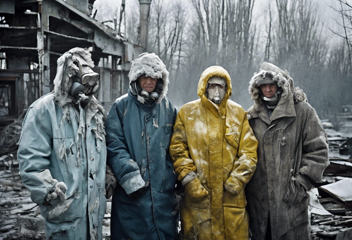 Sobrevivientes Entre las Cenizas: Personajes de Chernobyl.