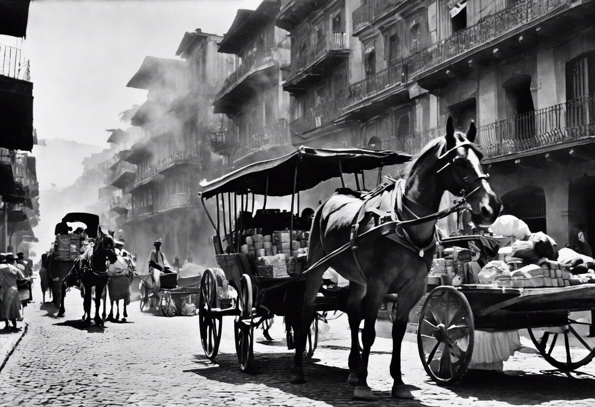 Luces y sombras del Siglo XIX: Transporte en la Caracas Antigua.