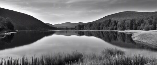 "Yo, el Paisaje: Un Autorretrato en Blanco y Negro"