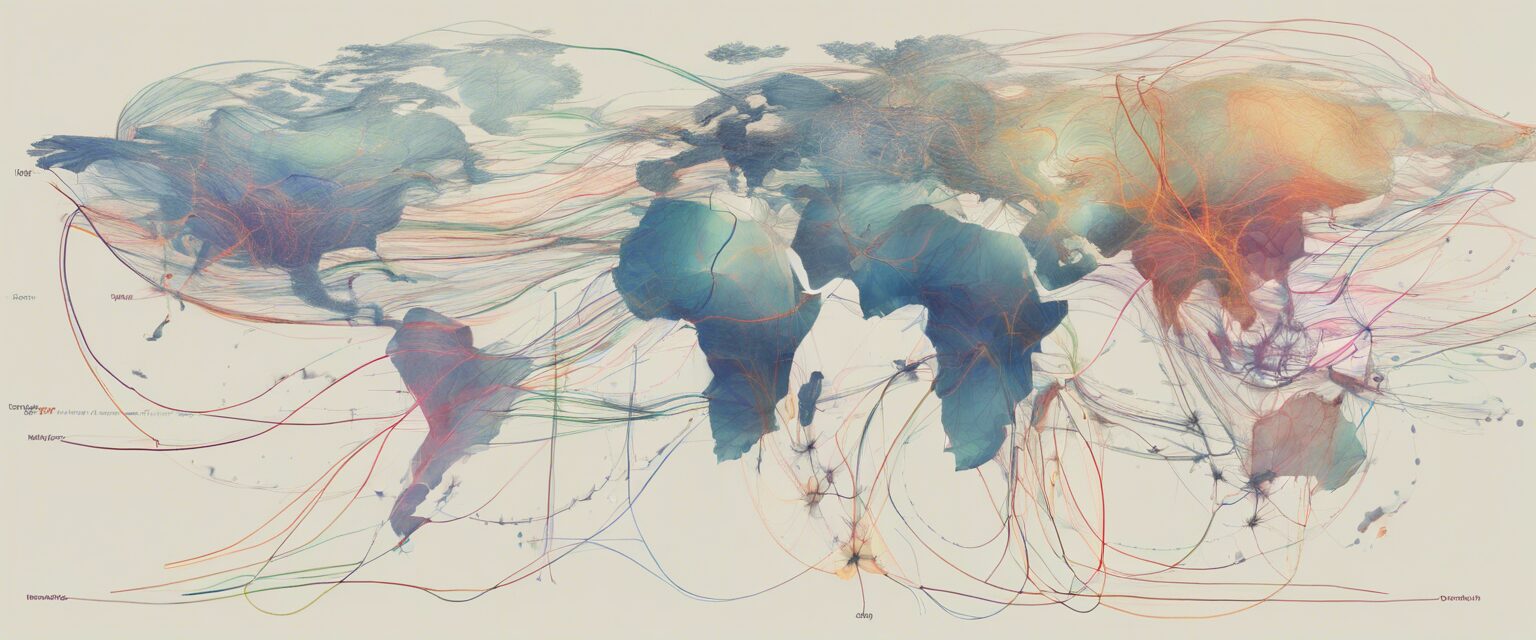 "Caminos Forzados: Una Visualización de la Migración"