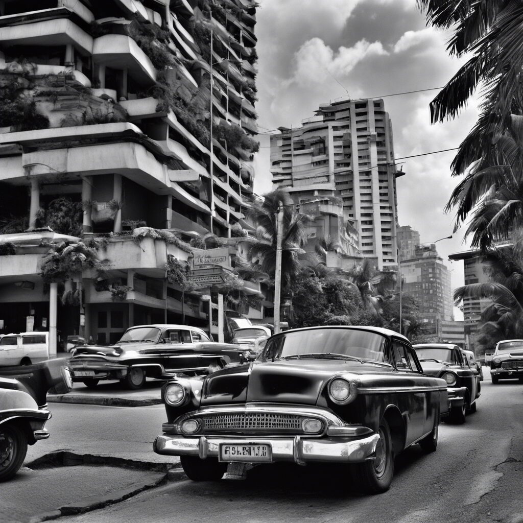 "Futurismo en Blanco y Negro: Arquitectura Venezolana"