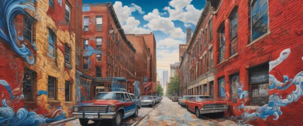 "El mural de la Ciudad: El Placer."