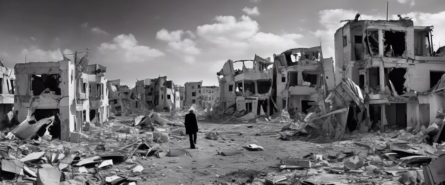  "Persistencia en medio del caos: Un retrato de la guerra en Israel" 

