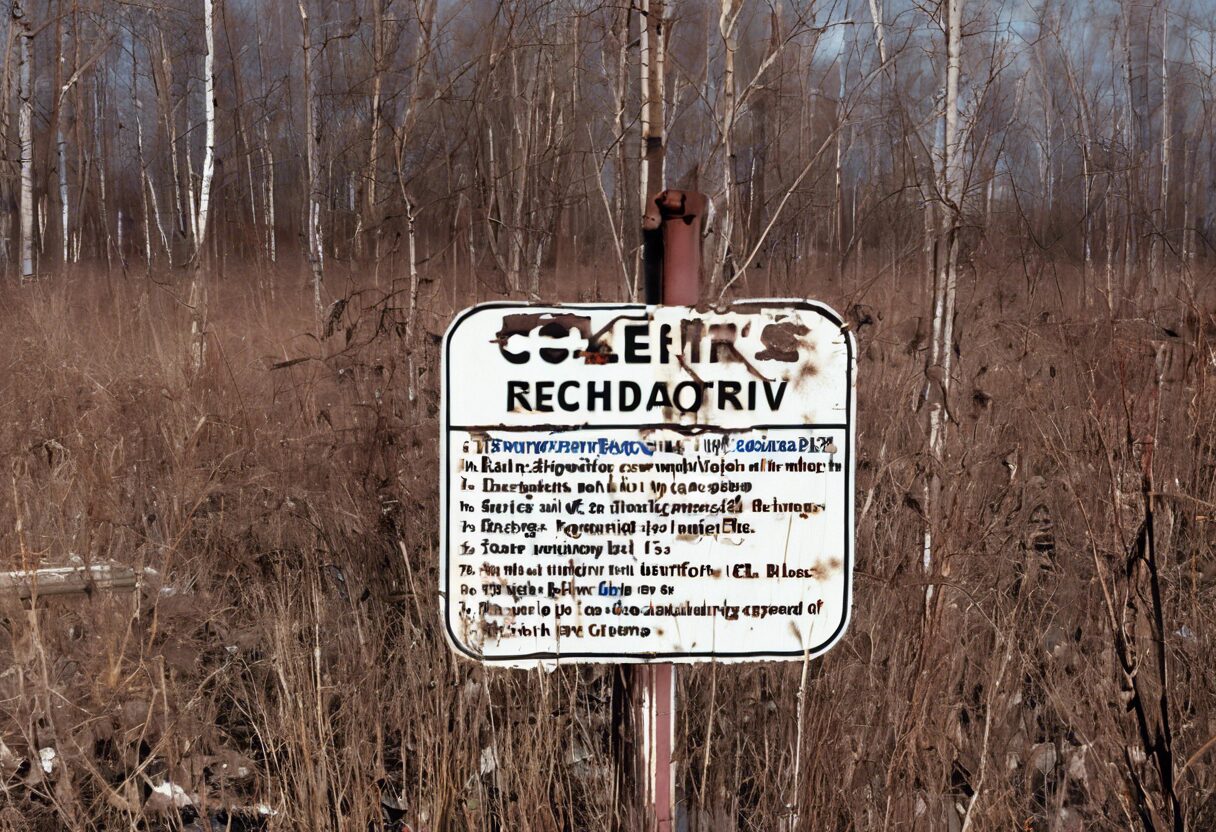  "Ecos Silenciosos: Señalizaciones de la Radiación en Chernobyl"

