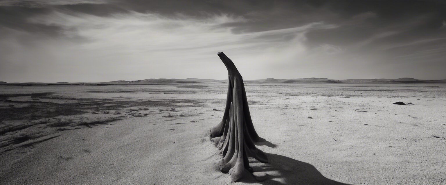  "La Vida del Artista: Un Viaje Capturado en Blanco y Negro"

