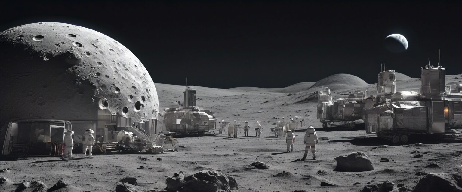  "Asentamiento Lunar: La Nueva Frontera de la Humanidad"


